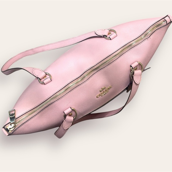 Blush Pink Coach Storybook Bag EUC - Picture 3 of 11